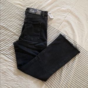 BDG Kick Flare High Rise Cropped Jeans